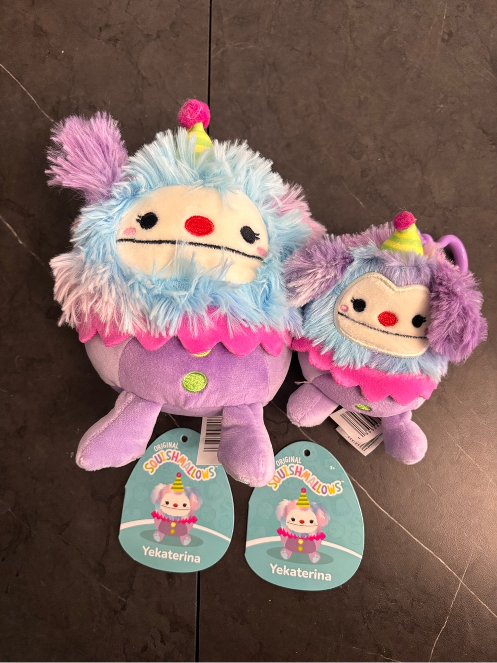 Squishmallows Yekaterina 5” and Clip
